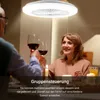 Aopunly RGB stropný ventilátor s osvetlením a diaľkovým Náhľad obrázku produktu 6