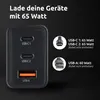 Intenso 7806510 Intenso Power Adapter 1x USB-A/2x USB-C 65W Vista previa de la imagen del producto 14