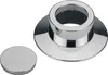 Wasserzähler Abdeckung chrom mit Blinddeckel passend zu Produktbild-Vorschau 2