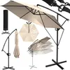 KESSER® Alu Ampelschirm Sonnenschirm + Abdeckung Ø300 cm / Produktbild-Vorschau 1