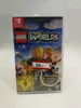 A product shot of a Nintendo Switch game case for LEGO Worlds. Produktbild-Vorschau