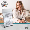 Timr Tischkalender zum Aufstellen aus Edelstahl I Für 2 Produktbild-Vorschau 6