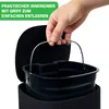 YourCasa® Mülleimer Bad [5L] - Elegantes Design - Produktbild-Vorschau 4