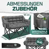 KESSER® Campingsofa faltbar 2 Personen - 300 kg Produktbild-Vorschau 8