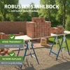 2x Arbeitsbock 7-fach höhenverstellbar bis 400 kg Stahl Produktbild-Vorschau 5