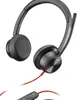 A product shot of a black Poly Blackwire 8225 headset on a white background. Náhled obrázku produktu