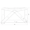 Pavillon Dachverbinder 5 mm Stahl feuerverzinkt – Produktbild-Vorschau 2