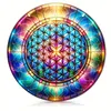 GKA XL Sonnenfänger Blume des Lebens 20 cm Buntglas Produktbild-Vorschau 3