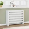 vidaXL Habillage de radiateur Blanc 104x20x82 cm Bois Voir les images du produit 2