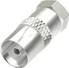 Hama SAT-Adapter F-Stecker - Koax-Kupplung Produktbild-Vorschau 1