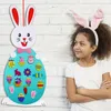 Ostern Bastelset für Kinder, Osterhase aus Filz mit Produktbild-Vorschau 8