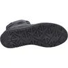The sole of a black boot is shown against a white background. Podgląd zdjęcia produktu