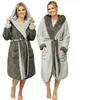 CalmyLIFE Bademantel Damen flauschig Morgenmantel - mit Produktbild-Vorschau 1
