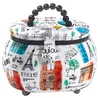 A sewing basket with a Paris-themed print. Náhľad obrázku produktu