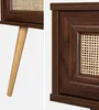 sweeek - 2er-Set Nachttische mit Holzlook und Rohrgeflecht Produktbild-Vorschau 8