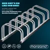 MONZANA® Rastrelliera per Biciclette 6 Posti per Pneumatici Anteprima dell’immagine prodotto 9