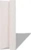 vidaXL Gartenzaun Doppelseitig 90 x 300 cm Weiß Produktbild-Vorschau 1