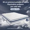 Matrac 120x200 30 cm s integrovaným topperom, 7-zónová Náhľad obrázku produktu 9