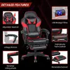 Puluomis Gaming Stuhl mit Massage und Fußstütze 150kg, Produktbild-Vorschau 2