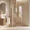Ścianka Prysznicowa Rea Heaven 120 Walk-In Brush Copper Podgląd zdjęcia produktu 3