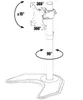 Techly ICA-LCD 2500, Freistehend, 10 kg, 33 cm (13"), 68,6 Produktbild-Vorschau 5