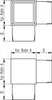 CROSO Eckstützenverbinder für Vierkantrohr 40 x 40 x 2,0 Produktbild-Vorschau 2