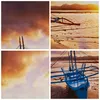 Bild auf Leinwand - Leinwandbild - Ufer Boot Strand - Produktbild-Vorschau 8