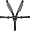 POLISPORT 5 Point Safety Harness Belt + Paddings Black Grey Produktbild-Vorschau 1