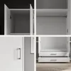 Kleiderschrank "Kitty IV" Weiß / Spiegel Produktbild-Vorschau 11