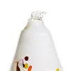 Osterei stehend mit Füßen "Pavel" (15cm), weiß/geblümt Produktbild-Vorschau 2