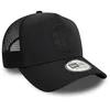 New Era A-Frame Mesh Trucker Cap - AS Roma schwarz Náhľad obrázku produktu 3