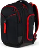 A black and red satch backpack is shown against a white background. Produktbild-Vorschau