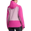 Damen Hybrid Jacke in Pink von La Sportiva; mit Kapuze und atmungsaktiven Einsätzen. Produktbild-Vorschau
