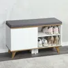 KESPER Schuhschrank weiß mit Sitzkissen, Schiebetür, Produktbild-Vorschau 2