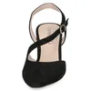 Caprice Damen Slingpumps Leder Pumps Blockabsatz Riemchen Produktbild-Vorschau 2