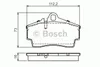 Bosch Bremsbelagsatz, Scheibenbremse  0 986 494 265 Produktbild-Vorschau 2