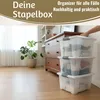 LS-LebenStil XL Stapelbox Allzweckbox 3´er Set 40x28cm Produktbild-Vorschau 8