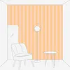 Vliestapete mit Blockstreifen in sanften Farbtönen – Produktbild-Vorschau 3