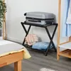 Relaxdays Kofferständer, klappbar, Bambus, HBT: Produktbild-Vorschau 2