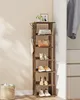 VASAGLE Schuhregal schmal, Standregal mit 7 Ebenen, Produktbild-Vorschau 1