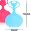 com-four® 9x Schneeflitzer zum Rodeln - Schneerutscher für Produktbild-Vorschau 5