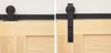 System Drzwi Przesuwnych Barn Door Zestaw Okuć 2M Loft Podgląd zdjęcia produktu 10