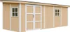 Abri de jardin de qualité supérieure 14,3 m² - H231x248x648 Voir les images du produit 1