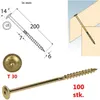 Tellerkopfschrauben 6,0x200 Konstruktionsschrauben Produktbild-Vorschau 1