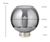 Windlicht Jack (H 21 cm, Ø 19,5 cm), dunkles Kristallglas Produktbild-Vorschau 3