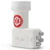 DUR-line +Ultra Quad LNB für bis zu 4 Teilnehmer white/weiß Produktbild-Vorschau 3