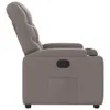vidaXL Relaxsessel Taupe Stoff Produktbild-Vorschau 4