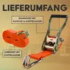 Spanngurt mit Ratsche und Haken | 50 mm breit | 8 m lang | Produktbild-Vorschau 4