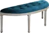 Milani Home - panca vintage in velluto di design moderno Anteprima dell’immagine prodotto 1