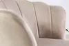 Samtstuhl SHELLY in Muschelform mit gepolsterter Sitzfläche Produktbild-Vorschau 3